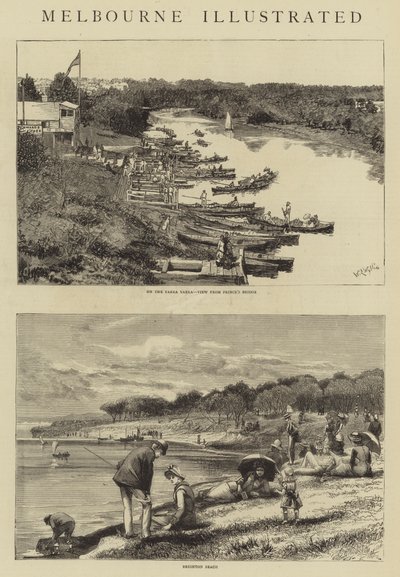 Melbourne Illustrated tekijältä William Lionel Wyllie
